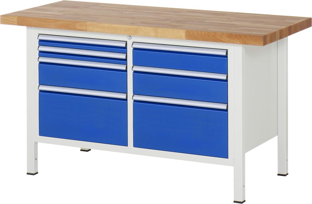 Produktbild RAU Werkbank Serie 8000 Modell 8476 Breite 1500 mm bild 1