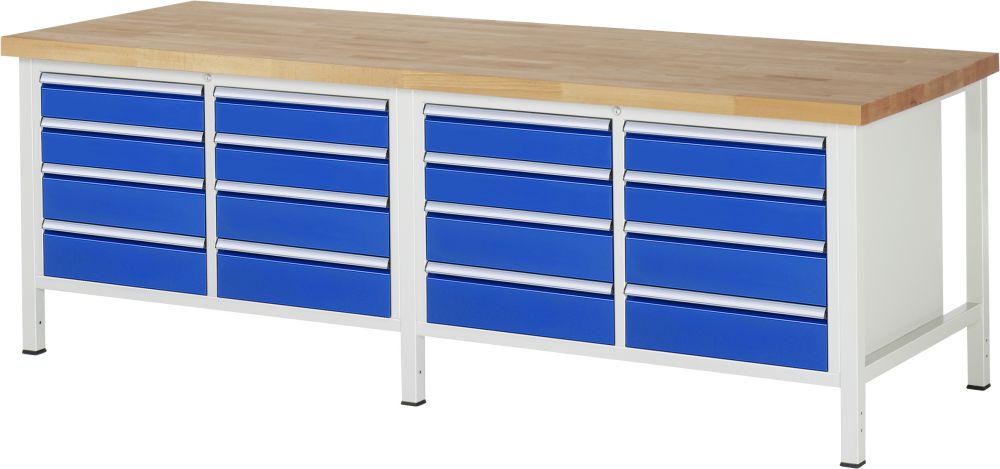 Produktbild RAU Werkbank 8000 Modell 8477 und 2500 mm Breite