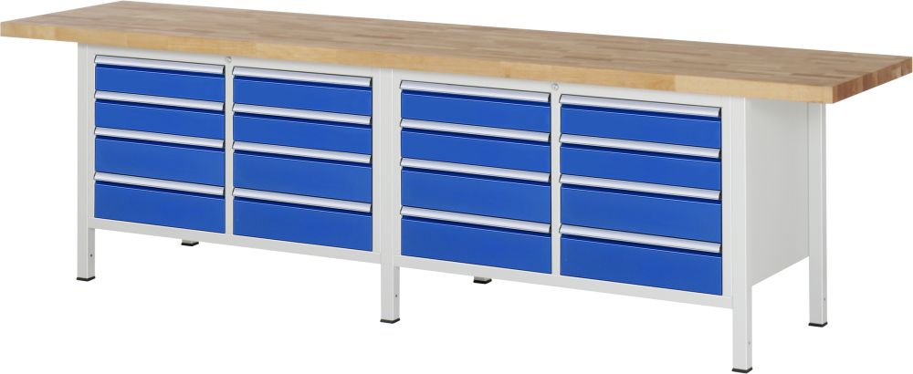 Produktbild RAU Werkbank 8000 Modell 8477 mit 3000 x 700 mm