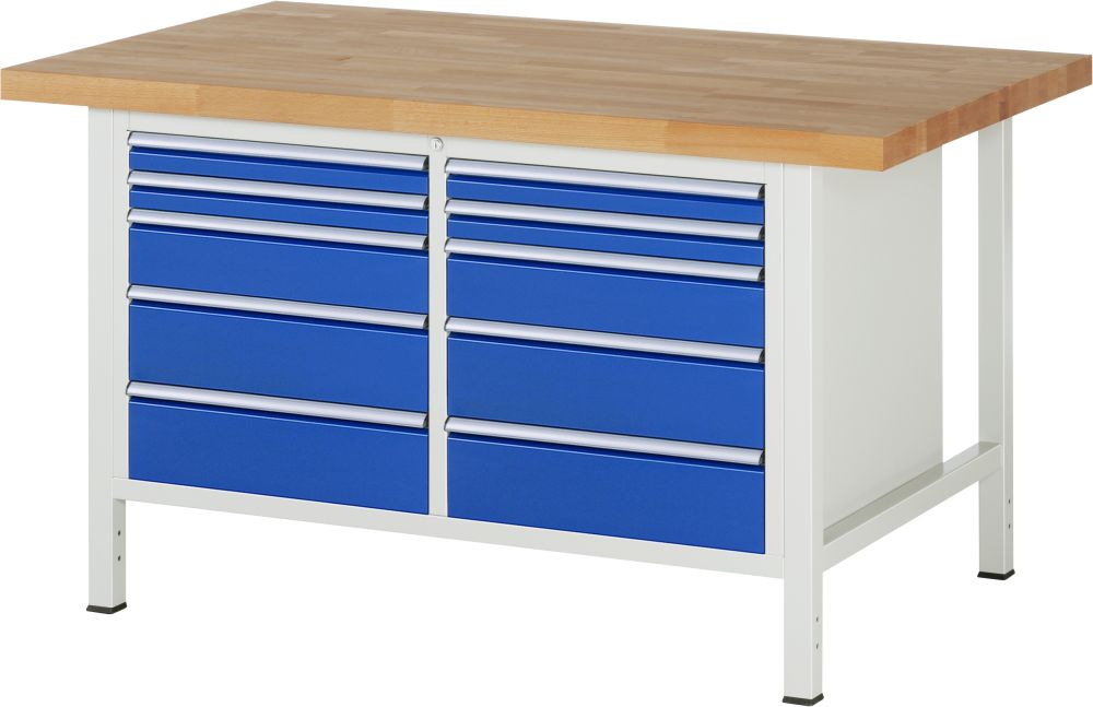 Produktbild RAU Werkbank 8000 Modell 8480 Maße 1500 x 900 mm