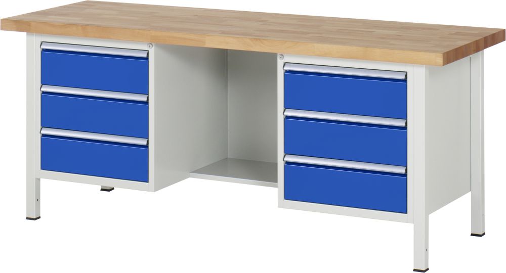 Produktbild RAU Werkbank 8000 Modell Nummer 8554 2000 mm breit