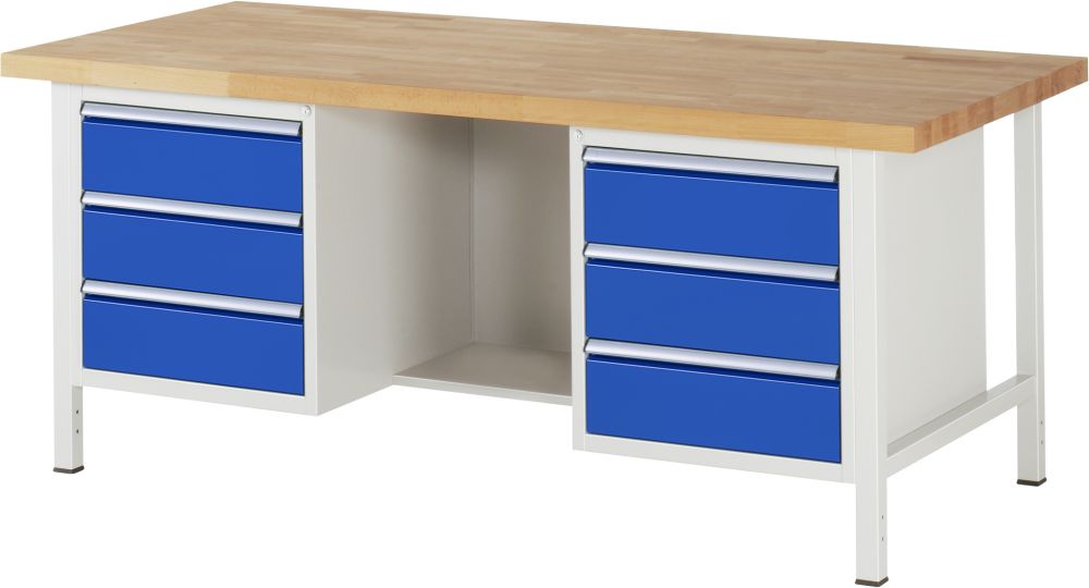 Produktbild RAU Werkbank 8000 Modell 8554 mit 2000 mm Breite