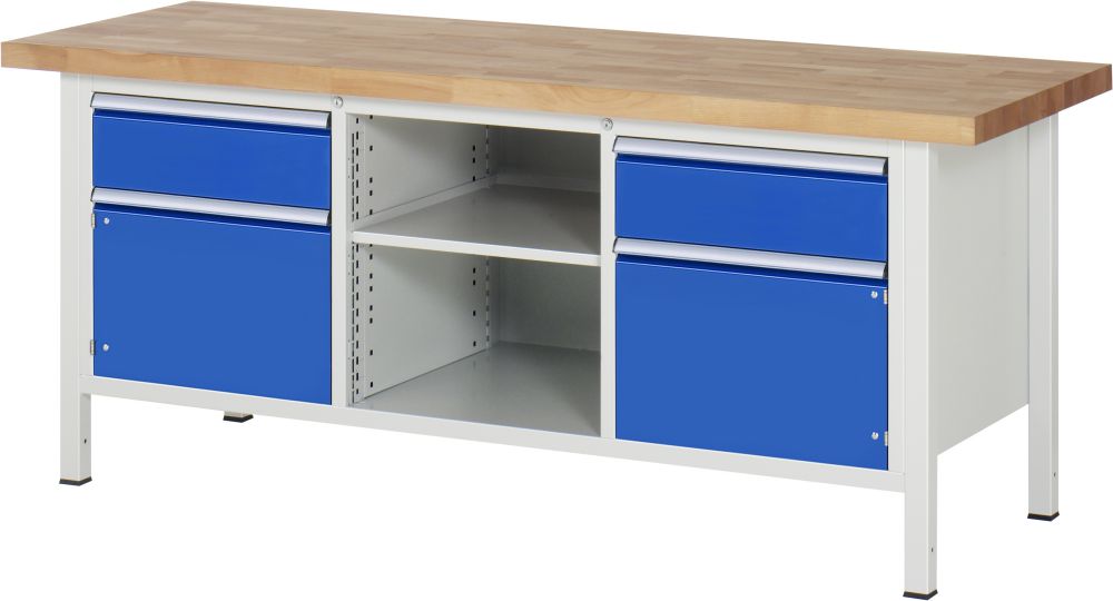 Produktbild RAU Werkbank 8000 Modell 8561 mit 2000 mm in der Breite