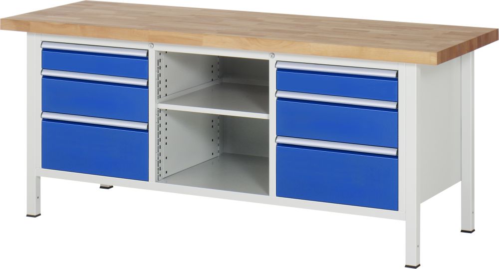 Produktbild RAU Werkbank 8000 Modell Nummer 8564 Breite 2000 mm