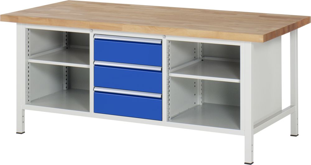 Produktbild RAU Werkbank 8000 Modell 8565 Maße 2000 x 900 mm