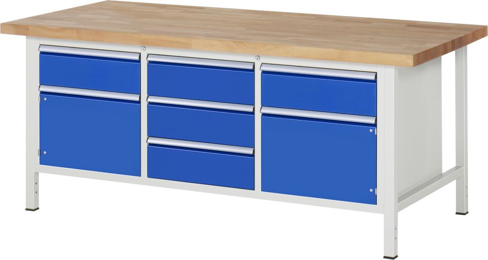 Produktbild RAU Werkbank 8000 Modell 8568 Breite 2000 mm