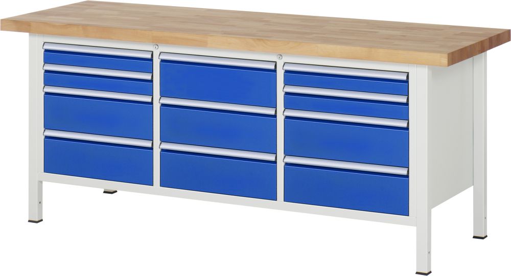 Produktbild RAU Werkbank 8000 Modell 8577 2000 mm breit