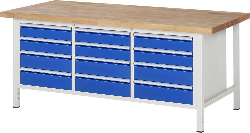 Produktbild RAU Werkbank 8000 Modell 8579 mit 2000 mm Breite