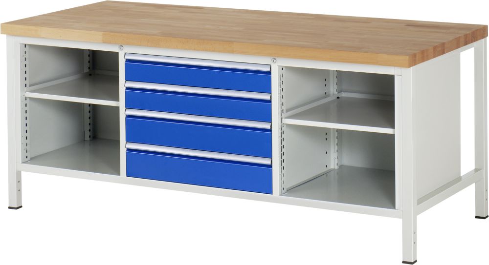 Produktbild RAU Werkbank 8000 Modell 8751 2000 x 840 bis 1040 mm