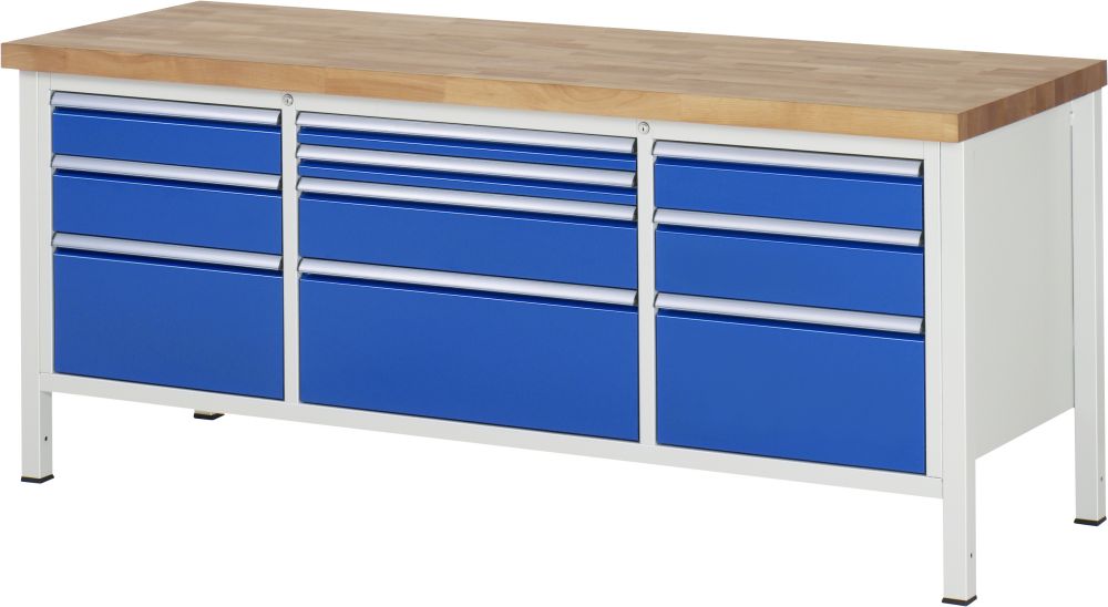 Produktbild RAU Werkbank 8000 Modell 8756 Last 1250 kg 2000 mm