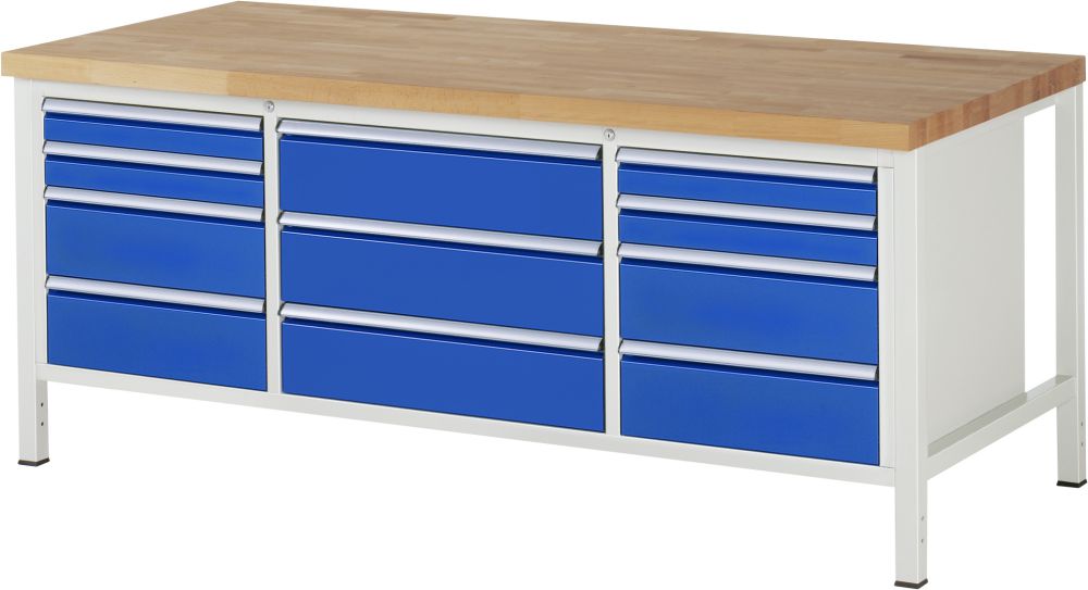 Produktbild RAU Werkbank 8000 Modell 8757 2000 x 840 x 900 mm