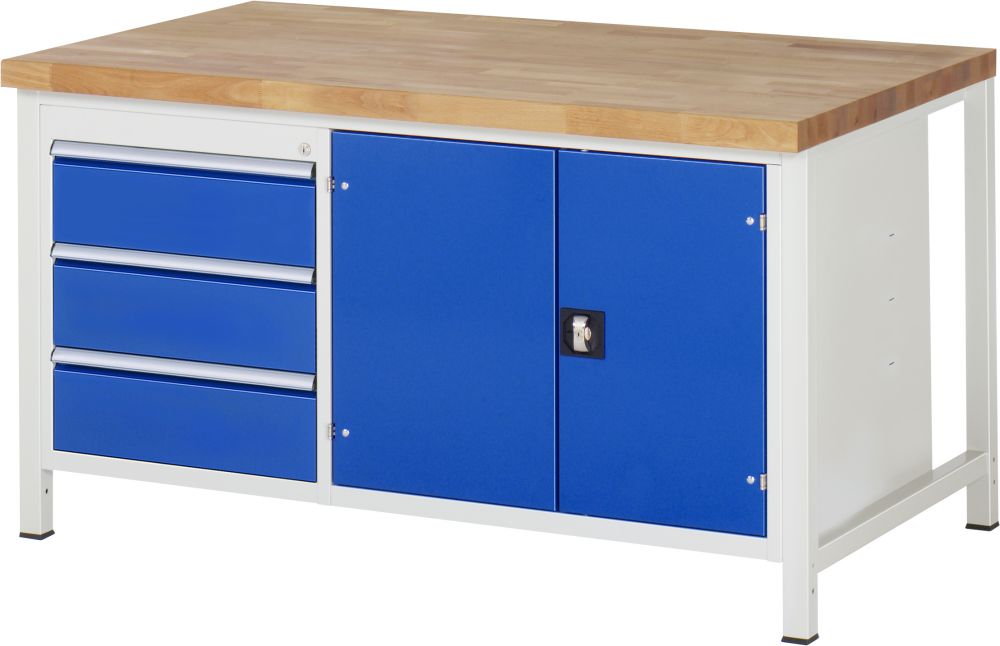 Produktbild RAU Werkbank 8000 Modell 8904 1500 x 840 bis 1040 mm verstellbar