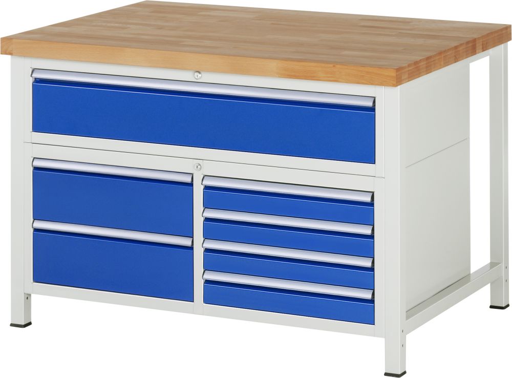 Produktbild RAU Werkbank 8000 Modell 8921 Unterbaucontainer 1250 mm