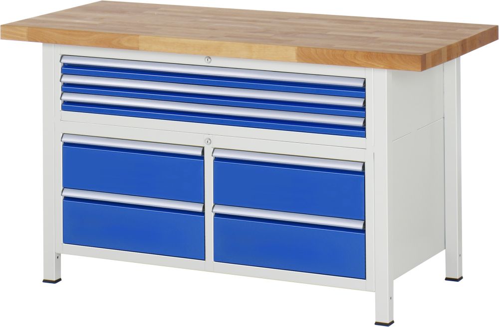 Produktbild RAU Werkbank Serie 8000 Modell 8924 Breite 1500 mm bild 1