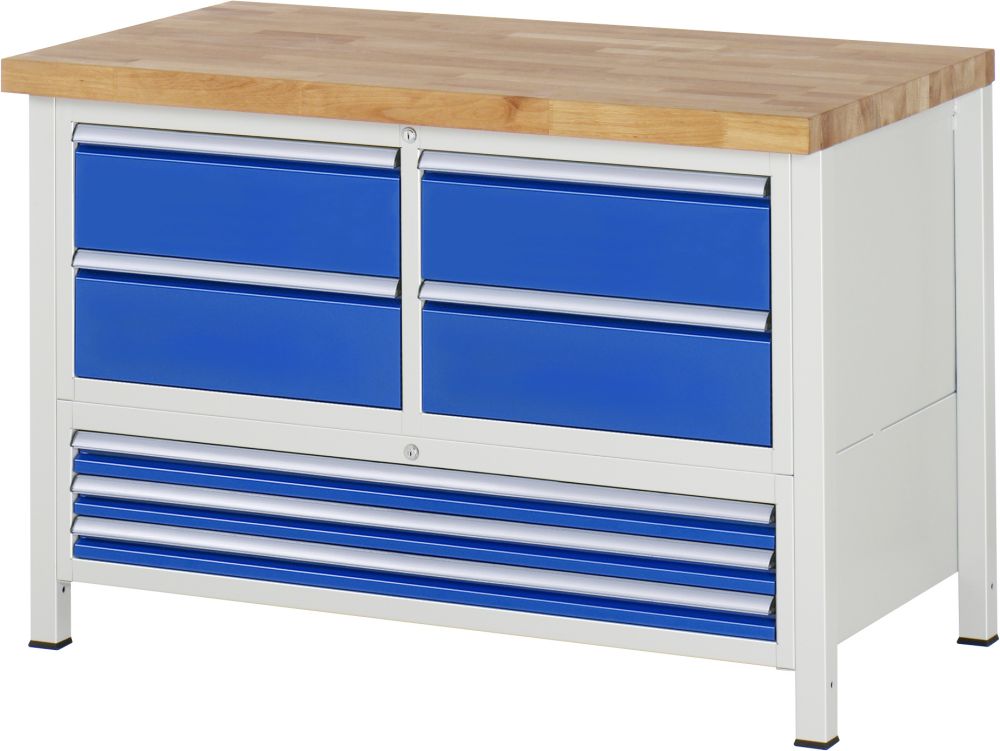 Produktbild RAU Werkbank 8000 Modell 8934 Last 1250 kg 1250 mm breit