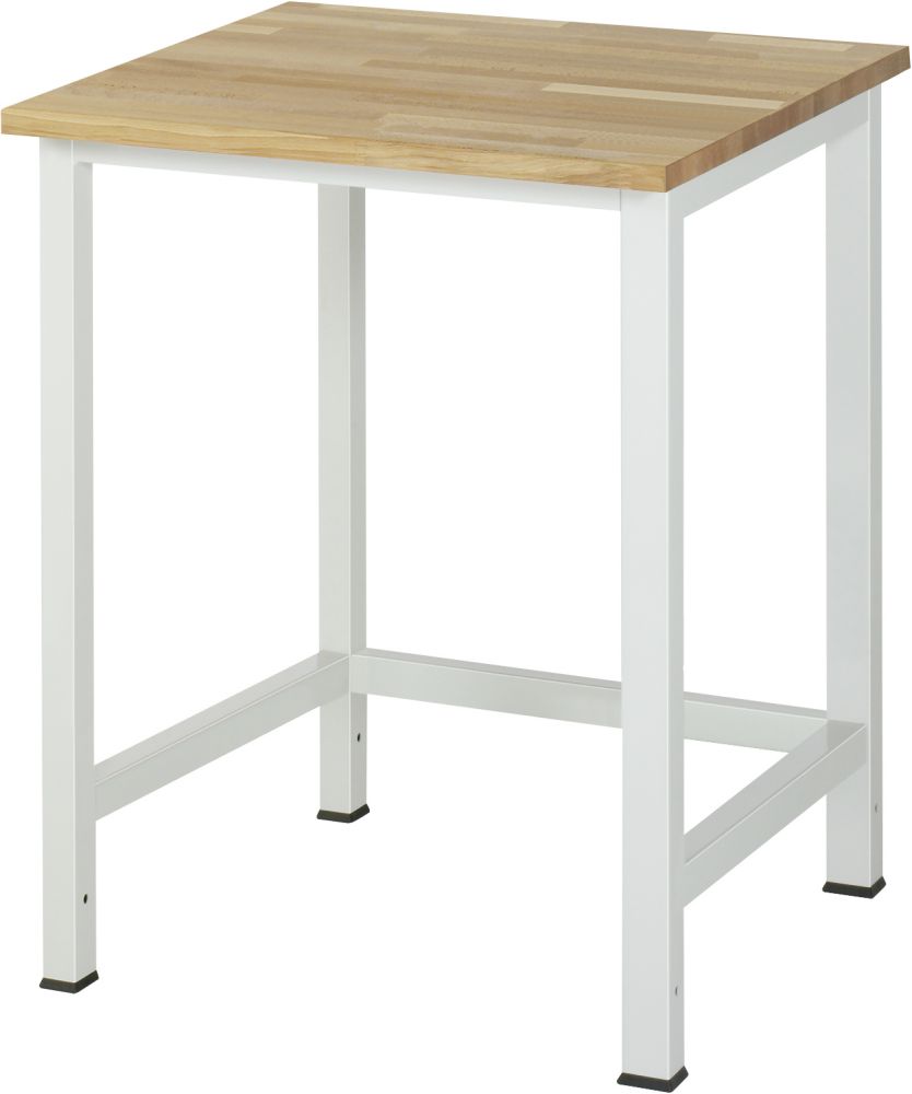 Produktbild RAU Werktisch Modell 900 Breite 750 x Tiefe 800 x Höhe 825 mm, Farbe Gestell RAL7035