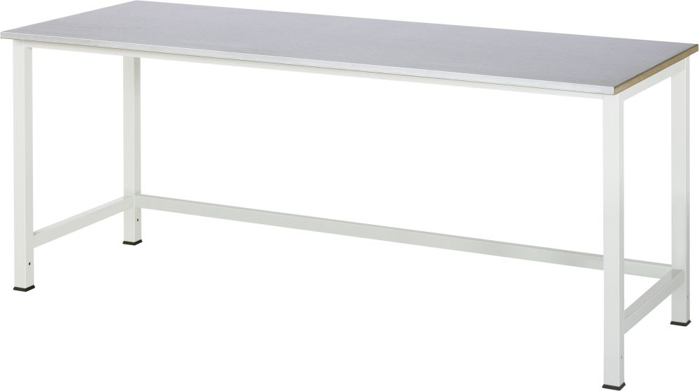 Produktbild RAU Werktisch Modell 900 Maße 2000 x 800 x 825 mm RAL7035