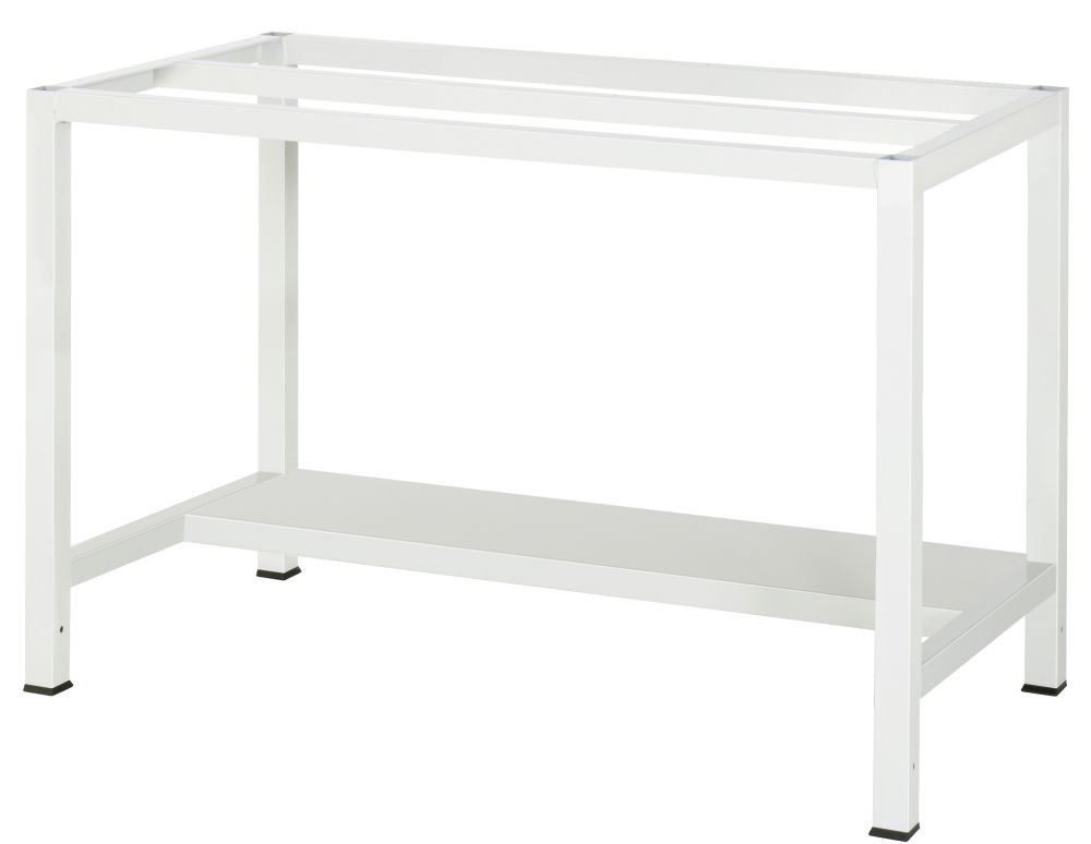 Produktbild RAU Werktisch Serie 900 Arbeitsplatte mit Stahlblechbelag Breite 1250 mm bild 2