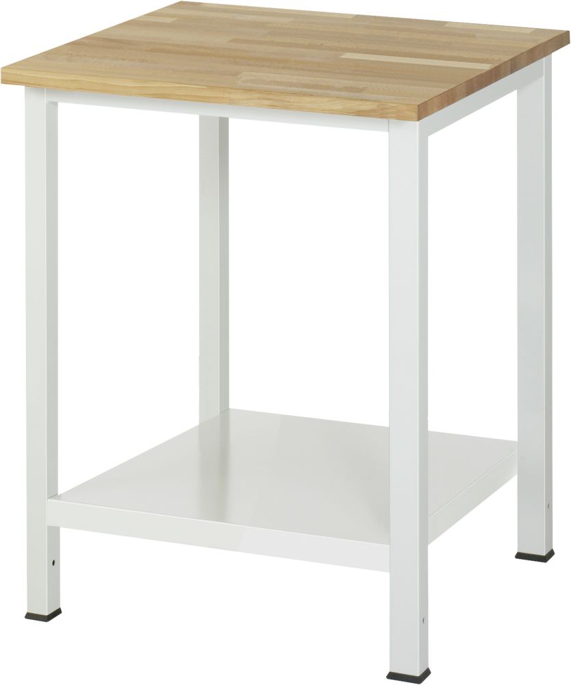 Produktbild RAU Werktisch Serie 900 Buche Massiv Arbeitsplatte Breite 750 mm