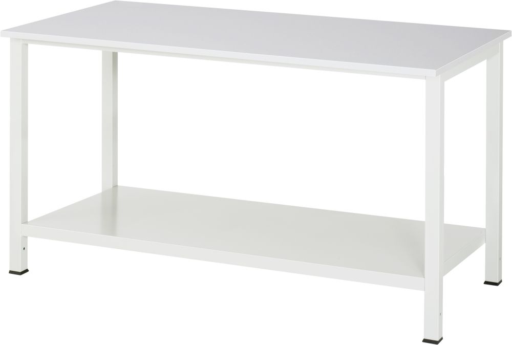 Produktbild RAU Werktisch Serie 900 Melaminharzbeschichtung Breite 1500 mm