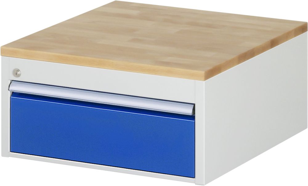 Produktbild Rau Schubladenschrank 7000 mit Buchenplatte Maße 580 x 285 x 650 mm