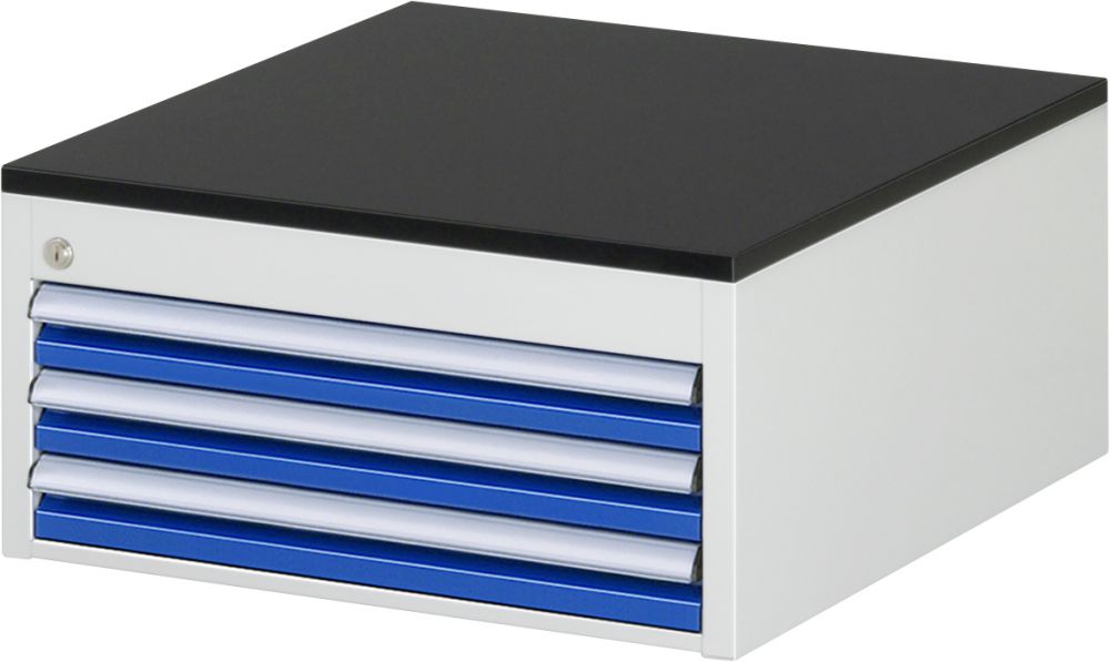 Produktbild RAU Schubladenschrank Serie 7000 inclusive Arbeitsplatte Melaminharz bild 1