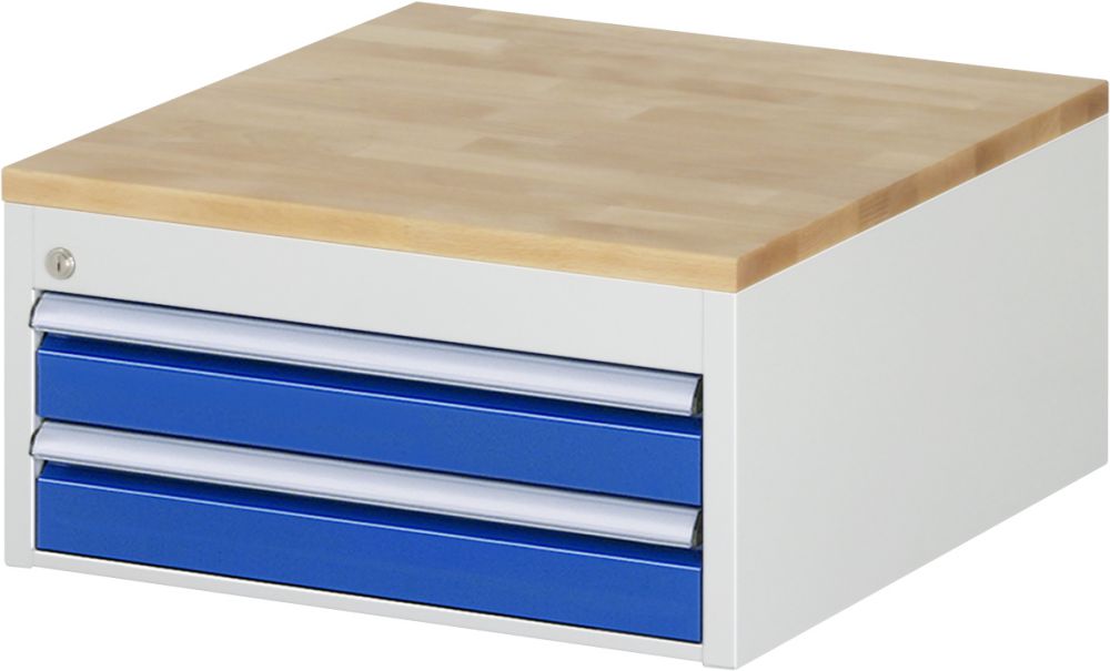 Produktbild Rau Schubladenschrank 7000 inklusive Buchenplatte 580 x 285 x 650 mm