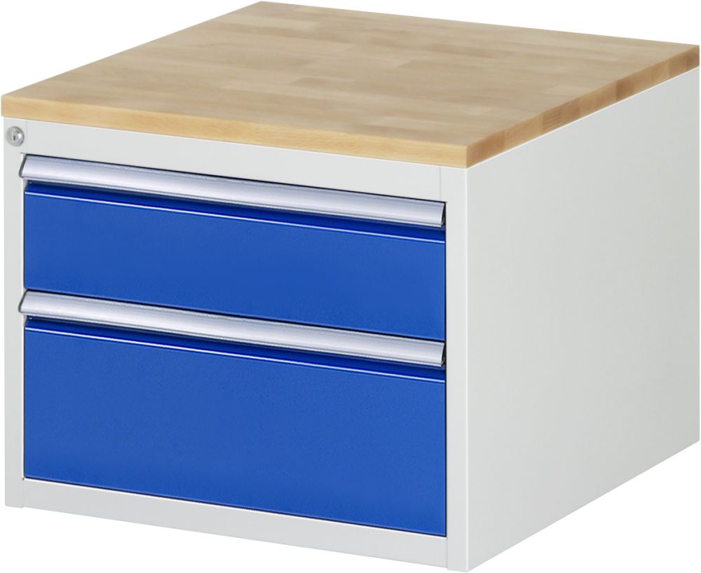 Produktbild Rau Schubladenschrank Serie 7000 2 Schubladen Größe L Buche Platte 25 mm