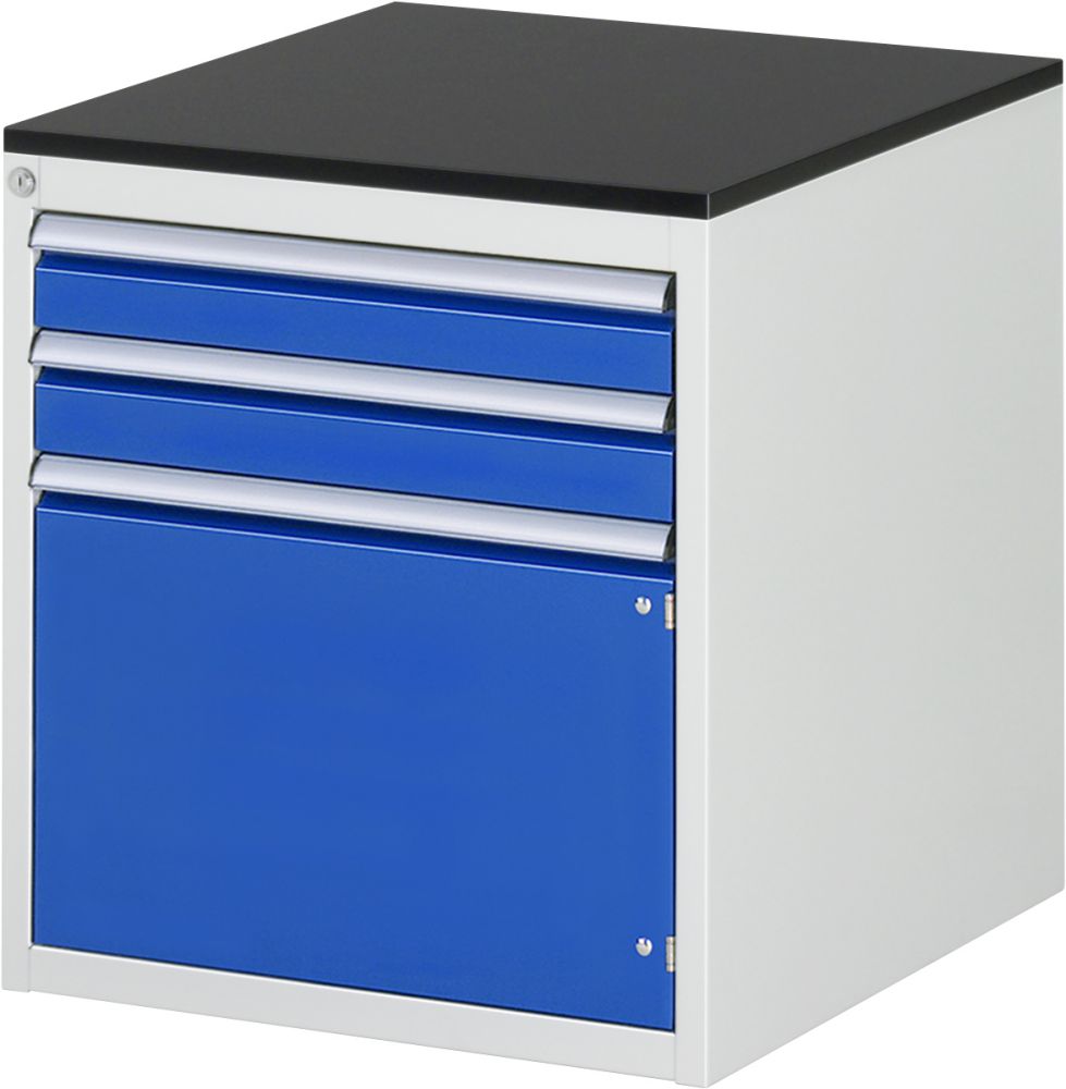 Produktbild RAU Schubladenschrank Serie 7000 inclusive Arbeitsplatte Melaminharz bild 1