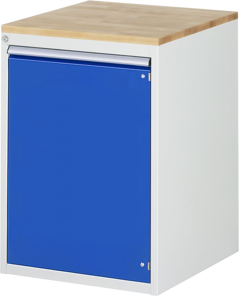 Produktbild Rau Schubladenschrank Serie 7000 inclusive Buche Arbeitsplatte 1 Flügeltür Größe L