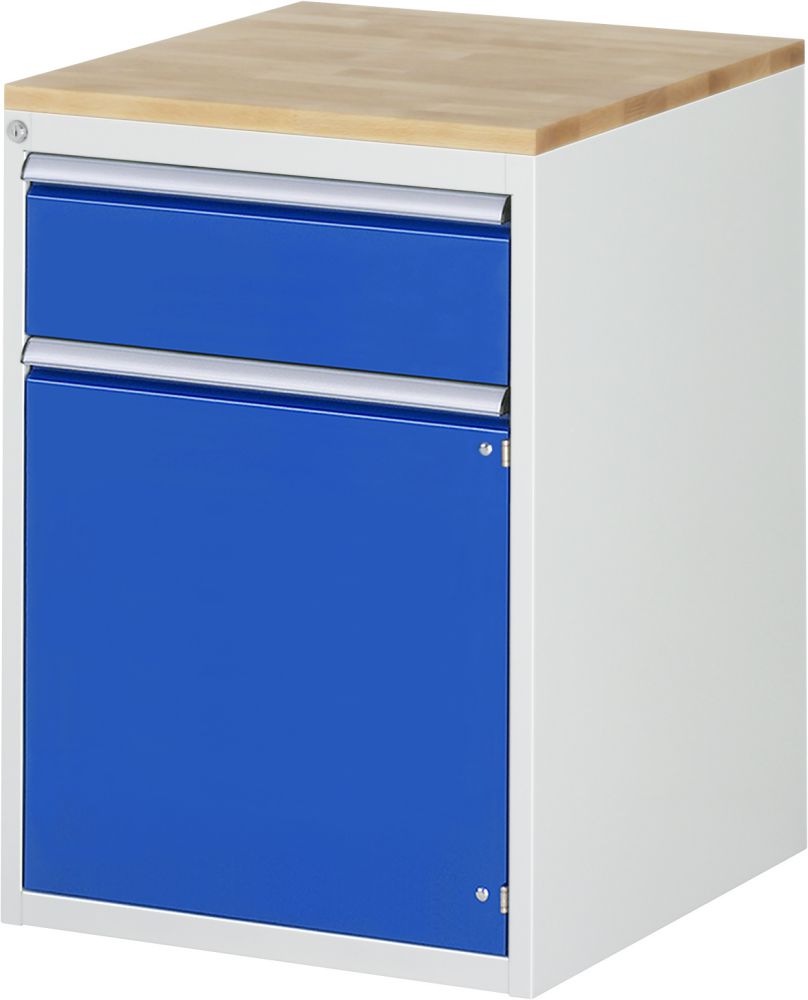 Produktbild RAU Schubladenschrank Serie 7000 1 Schubladen Größe L 1 Flügeltür Größe L