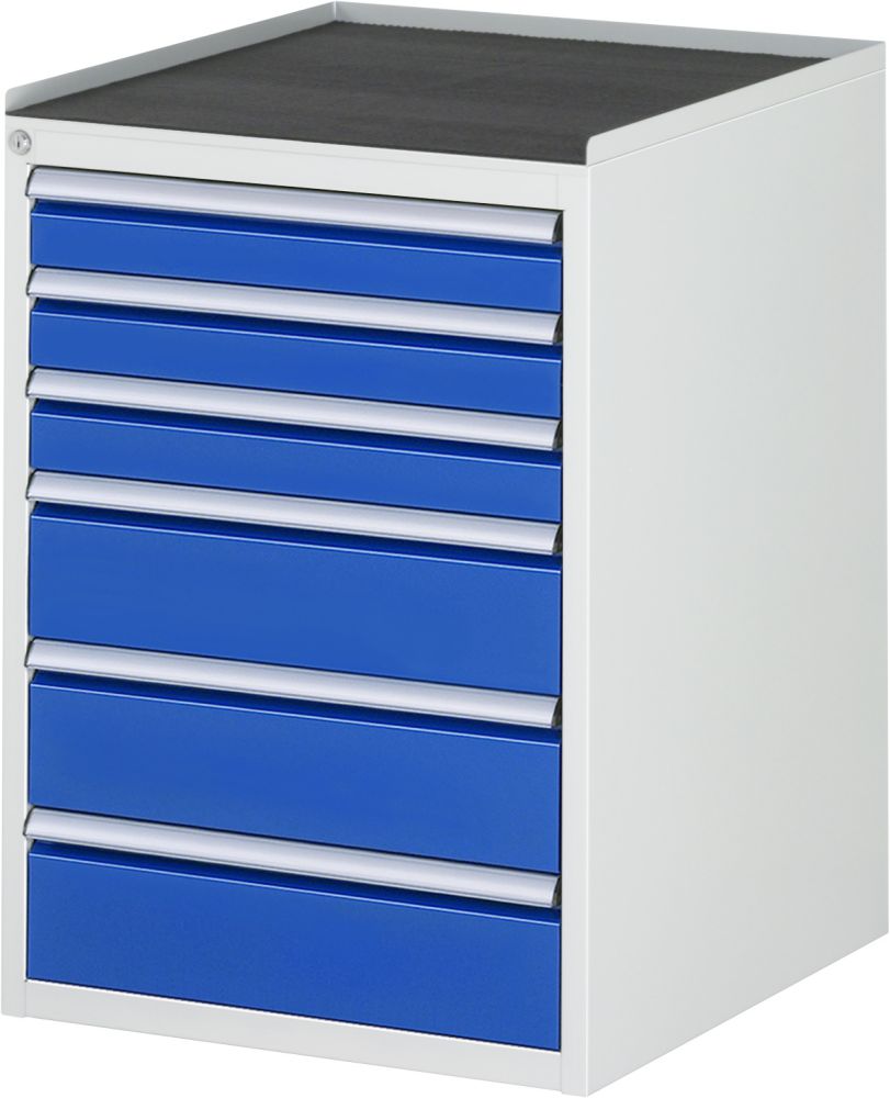 Produktbild RAU Schubladenschrank Serie 7000 6 Schubladen Größe L Breite 580 mm bild 1