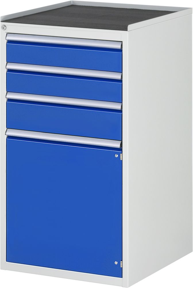 Produktbild RAU Schubladenschrank Serie 7000 3 Schubladen Größe L 1 Flügeltür Größe L bild 1