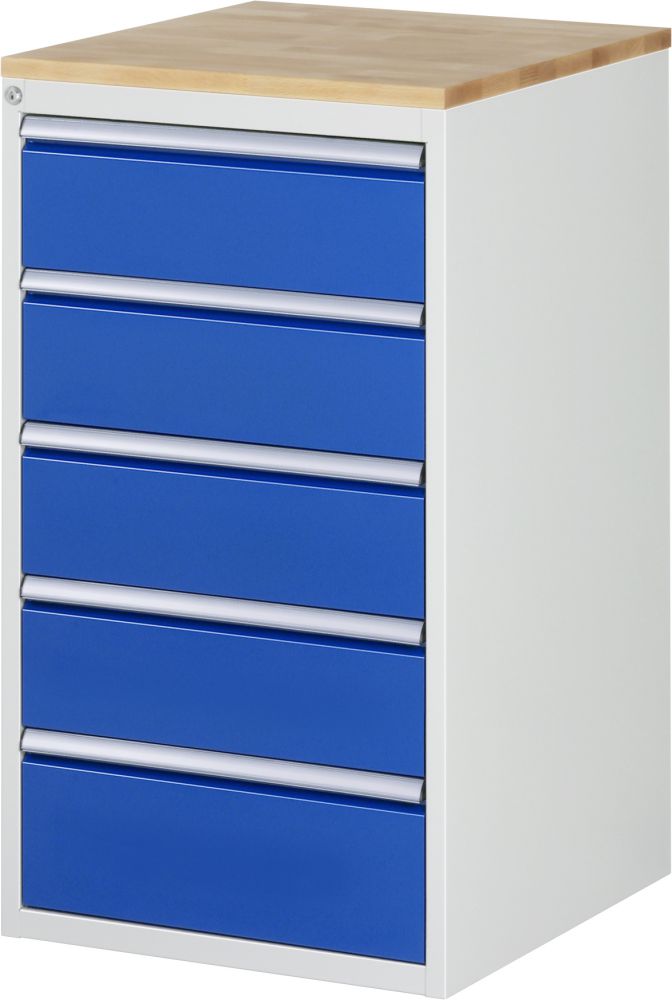 Produktbild Rau Schubladenschrank Serie 7000 inclusive Platte Buche-Massiv Stärke 25 mm