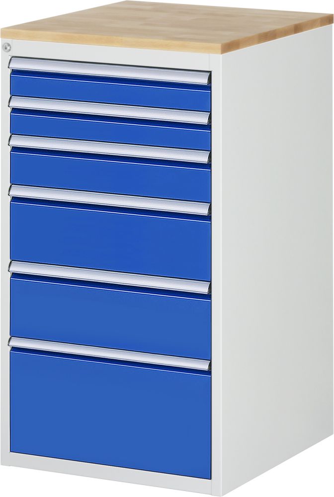 Produktbild RAU Schubladenschrank Modell L7.7 Breite 580 mm x Tiefe 650 mm x Höhe 1035 mm bild 1