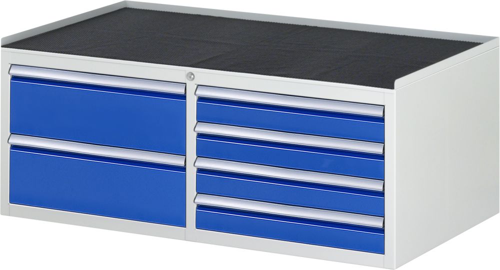 Produktbild Rau Schubladenschrank Höhe 465 mm Serie 7000 6 Schubladen Größe L Tiefe 650 mm