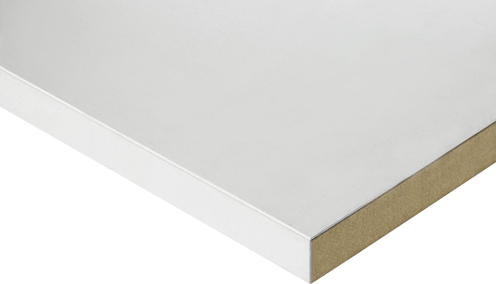 Produktbild Rau Arbeitsplatte mit Stahlblechbelag 2000 x 900 x 50 mm
