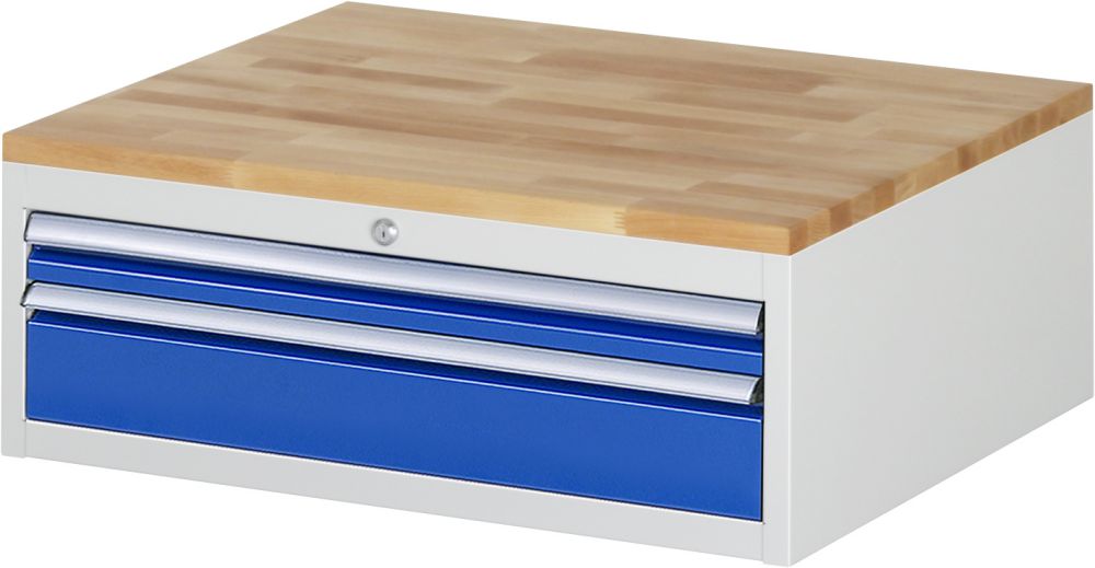 Produktbild RAU Schubladenschrank Serie 7000 2 Schubladen Größe XL Breite 770 mm bild 2