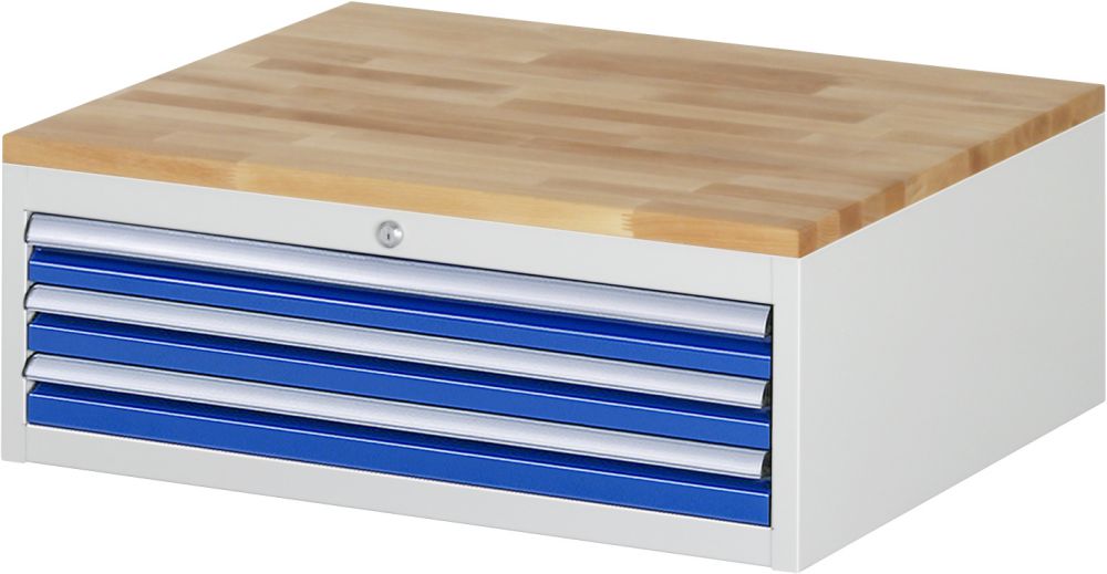Produktbild Rau Schubladenschrank Serie 7000 Plattenstärke 25 mm 3 Schubladen B 770 mm