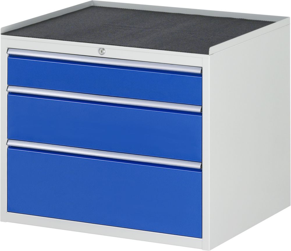 Produktbild RAU Schubladenschrank Serie 7000 3 Schubladen Größe XL Breite 770 mm bild 1