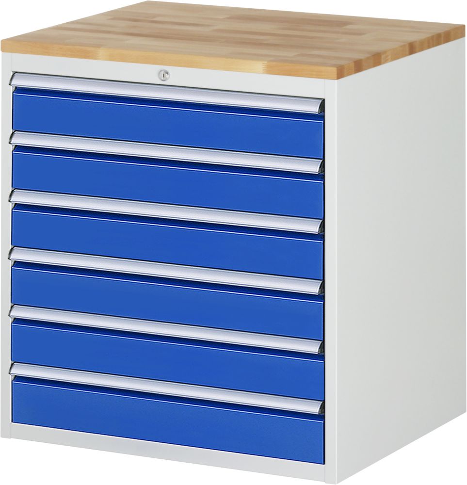 Produktbild RAU Schubladenschrank Modell XL5.16 Breite 770 mm x Tiefe 650 mm x Höhe 825 mm bild 1