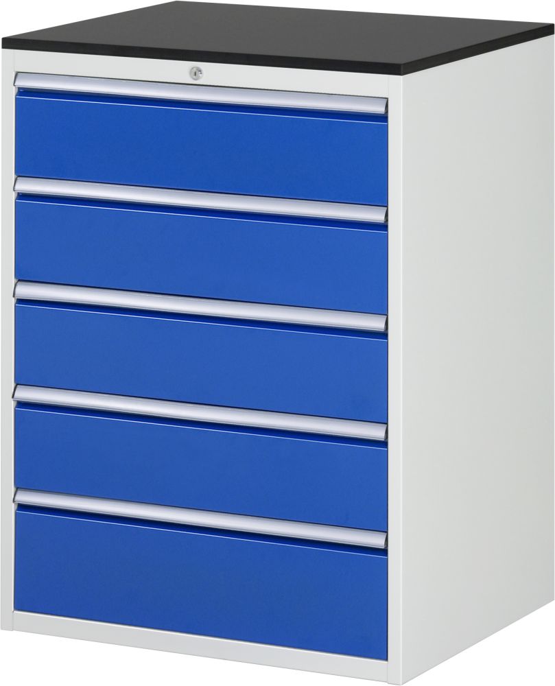 Produktbild Rau Schubladenschrank Serie 7000 5 Schubladen-Größe-XL Platte Melaminharz