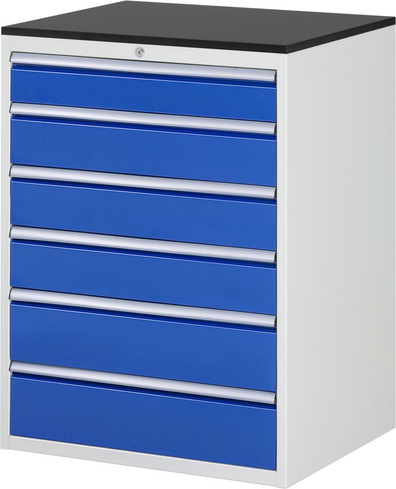 Produktbild Rau Schubladenschrank Serie 7000 6 Schublade-Größe-XL Platte Melaminharz