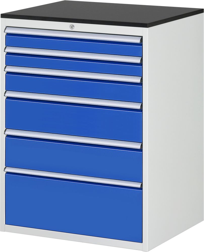 Produktbild Rau Schubladenschrank 7000 Höhe 1030 mm Melaminplatte 19 mm