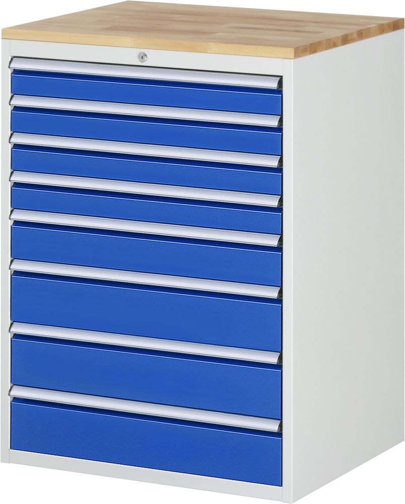 Produktbild Rau Schubladenschrank XL 7.8 mit 8 Schubladen 770 x 650 x 1035 mm