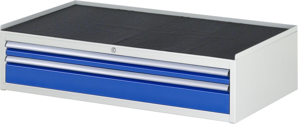Produktbild Rau Schubladenschrank 7000 2 Schubladen blau Breite 1145 mm