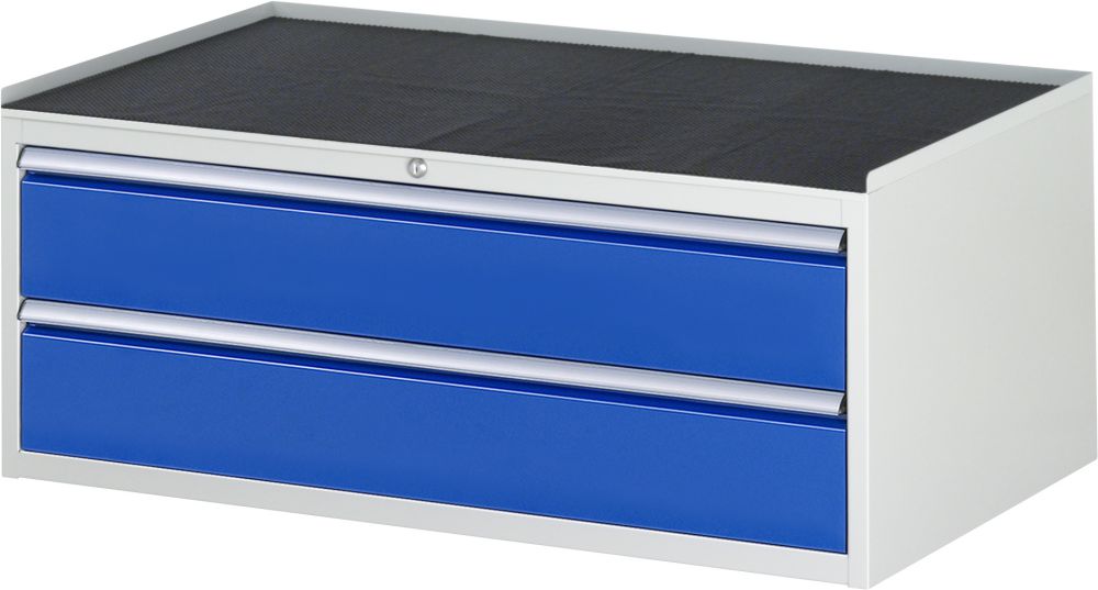 Produktbild Rau Schubladenschrank Serie 7000 2 Schubladen 3-seitigem Abrollrand Breite 1145 mm