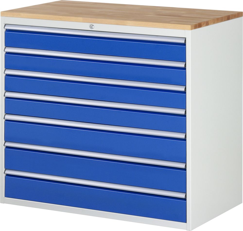 Produktbild Rau Schubladenschrank Modell XXL7.10 1145 x 650 x 1035 mm 7 Schubladen