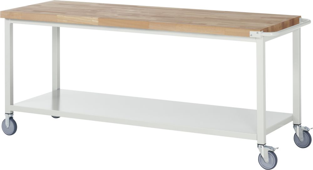 Produktbild Rau Fahrbare Werkbank 8000 Modell 8000 Buche-Massiv Breite 2000 mm