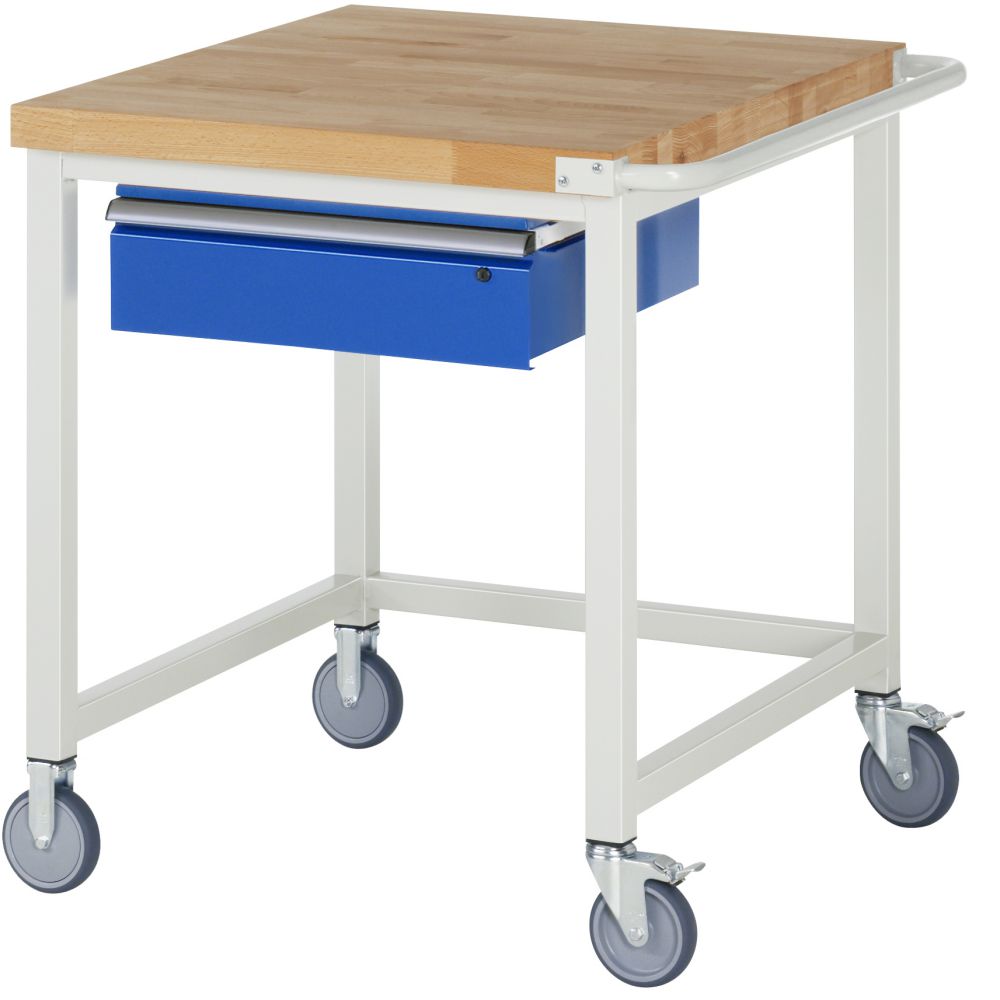 Produktbild Rau Fahrbare Werkbank 8000 Modell 8001 Buche-Massiv Breite 750 mm